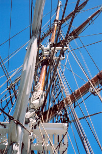 Rigging the Ship's Mast